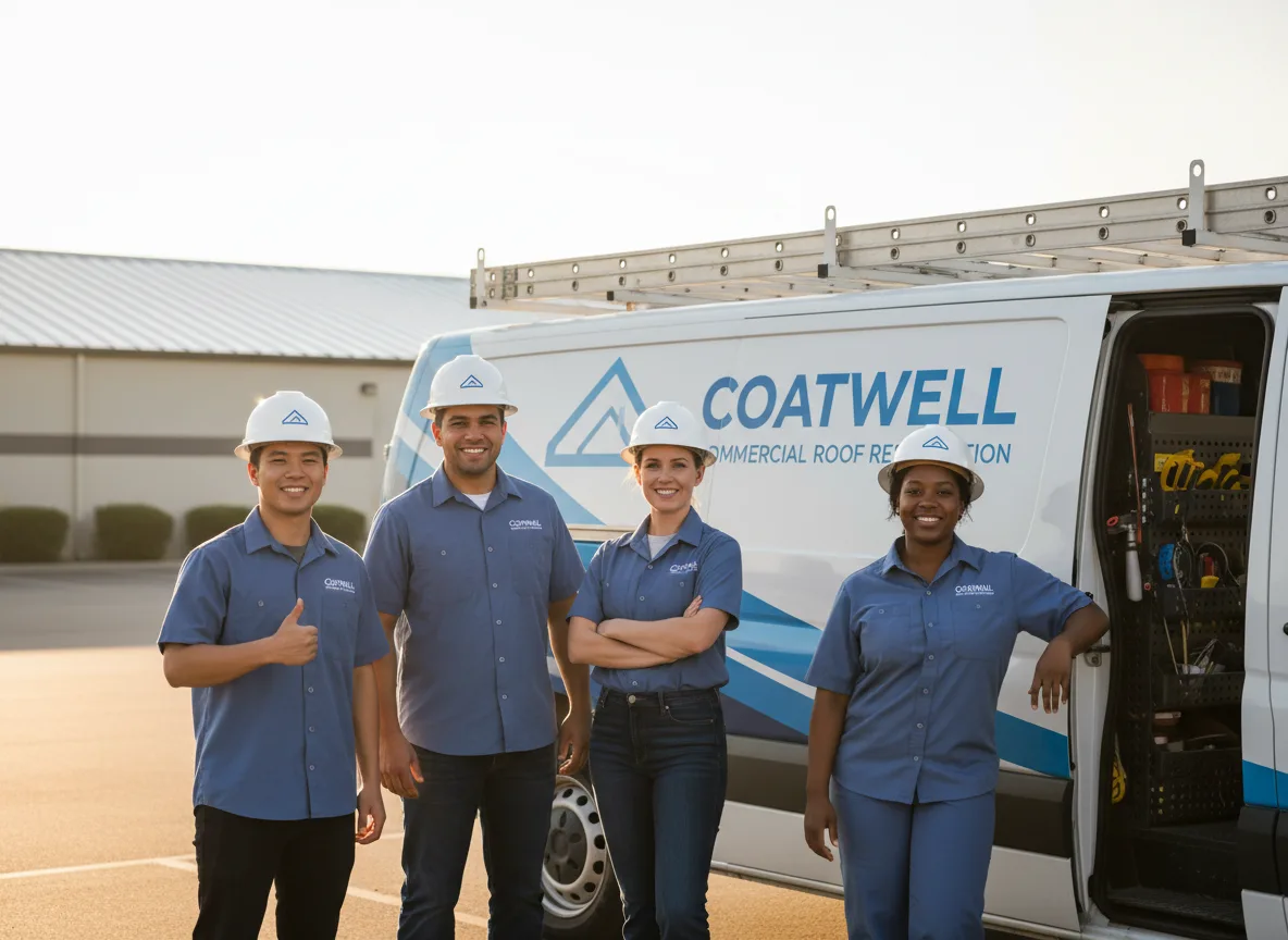 Commercial roof coating company in Cusick, WA